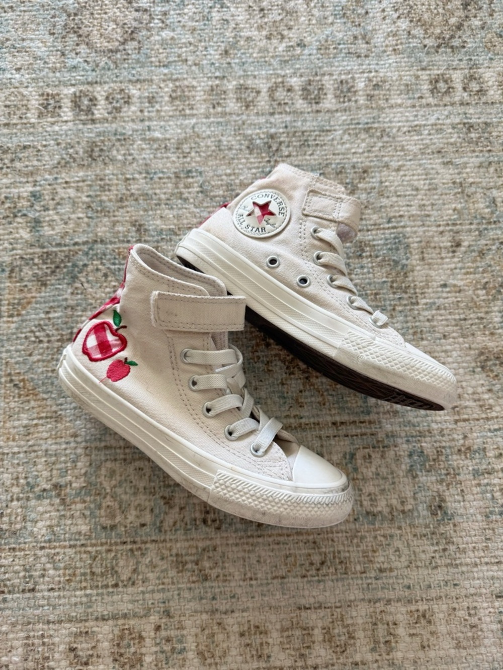 Converse girl shoes Chuck Taylor All Star Checkered Accents Easy-On